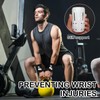 Kettlebell Wrist Guards, Shock Absorbing Wrist Band Protection with Plastic