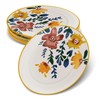 Lashuma Dinner Plates Ceramic Colourful Set of 4 Plates 15