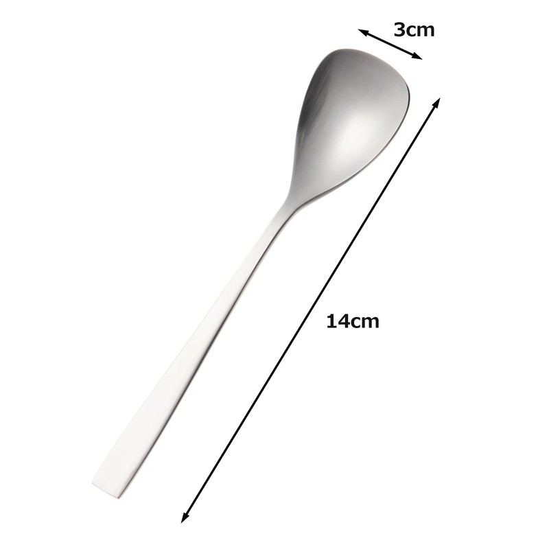 Tsubame Shinko Industry SUNAO Ice Spoon, 5.3 inches (136 mm),