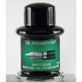 De Atramentis handmade ink Mint Turquoise