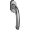 Hoppe Tokyo Window Handle with Ratchet Mechanism, Square, 7 x