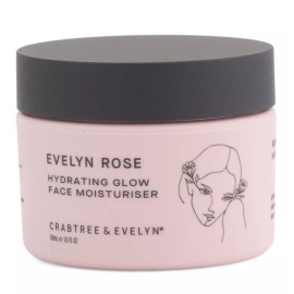 Crabtree & Evelyn *EVELYN ROSE* Hydrating Glow Face Moisturiser 1.6 Fl Oz NIB