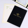 Photo Mount Wedding Bridal Crown Mark Pocket Mat "Happy Wedding/Crown"