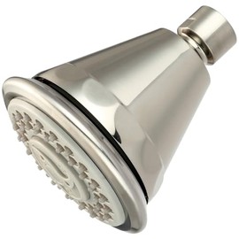 Pioneer X-6400045-BN Four-Function Shower Head In an attractive Brushed Nickle Finish