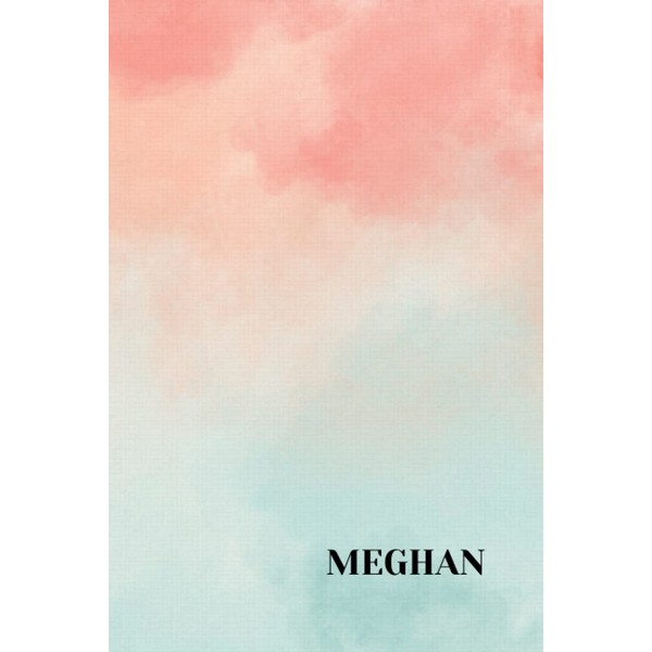 Meghan: Personalized Notebook / Journal / Idea Catcher /Note Taker/Diary.