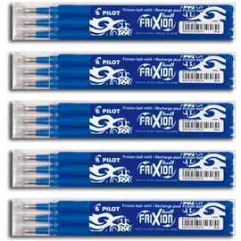 Pilot FriXion Rollerball Pen Pilot Refills Refills Cartridges Pack Various Colours, blue