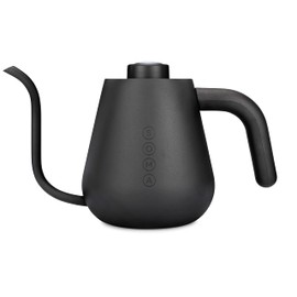 Soma Stainless Steel Gooseneck Coffee & Tea Kettle, Black, 1 Liter, Stovetop