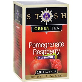 Stash Pomegranate Raspberry Matcha Green Tea (Pack of 6)