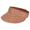 Seeberger Women's Visor - Brown - Teak - One size
