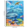 3D LiveLife A5 Notebook - Dolphin Family from Deluxebase. 80