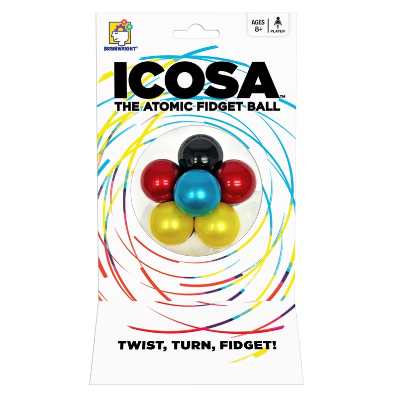 Brainwright - ICOSA - The Atomic Fidget Ball - Twist,