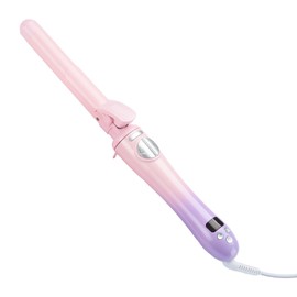 Curling Iron,Rotating Curling Iron 1 Inch for Long Hair up to 450F,Beach Waves Hair Curler Automatic Curling Wand with Dual Voltage for Travel