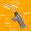 DOMINOX Propane Torch Head, High Intensity Torch Head Trigger Start