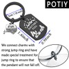 POTIY Shitter's Full Keychain RV Key Chain Christmas Vacation Gift
