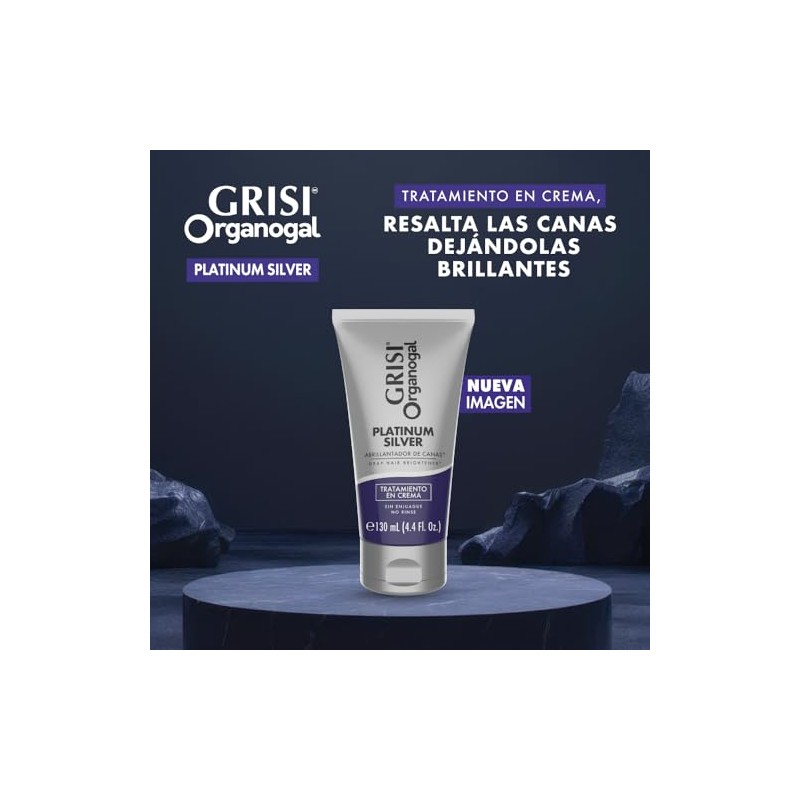 Tratamiento Organogal Silver | 130 ml | Canas Platinadas |