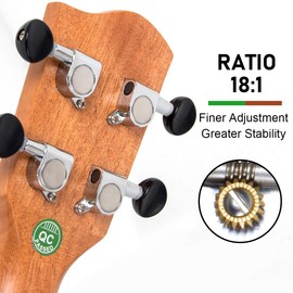 Tenor Ukulele, 26 Inch Left hand Professional Musical Instrument Ukelele for Adults Horse Uke Beginner Kit W/Gig Bag Strap Famous Brand OEM Strings Hawaiian Guitar Ukalalee Yukalalee Ukalele