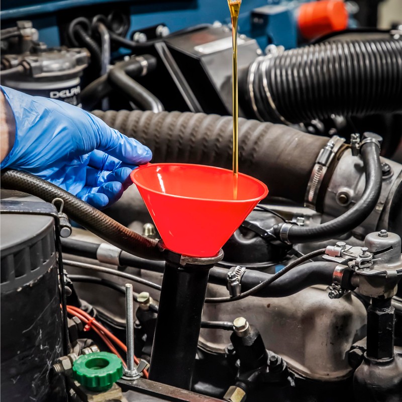 Sealey F1 Fixed Spout Funnel, Small, 120mm