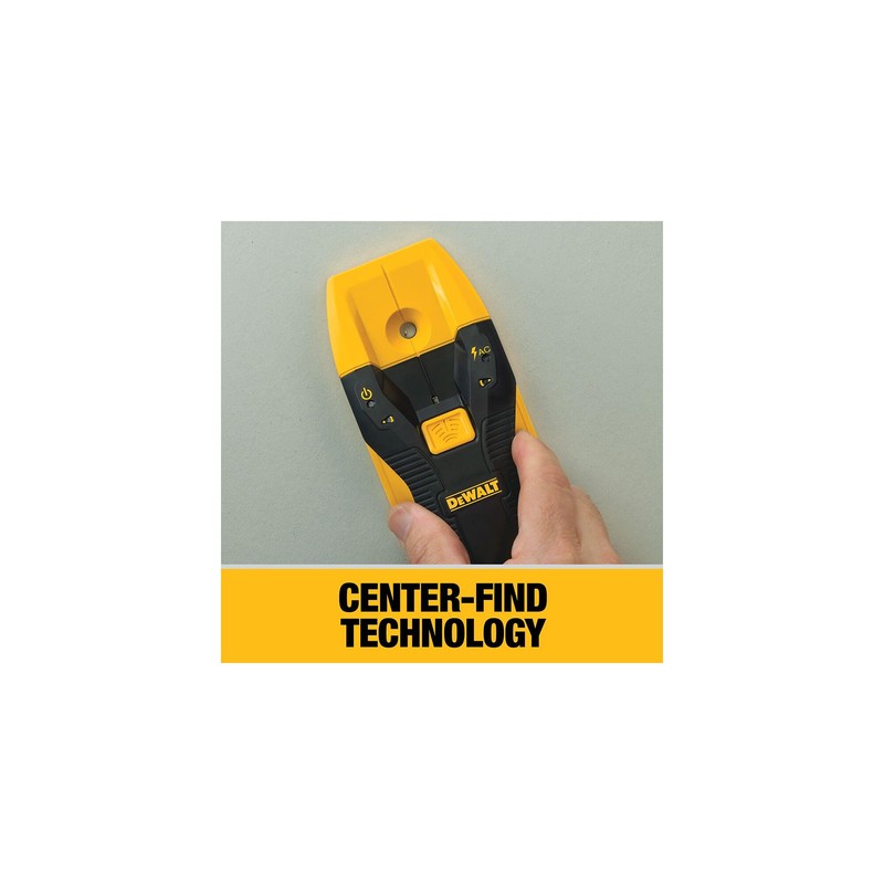 DEWALT Stud Finder, 3/4”, Locate Framing Studs Efficiently with LED