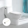 1pcs Universal Toilet Flush Lever Handle, Side Mount, Brass Material,