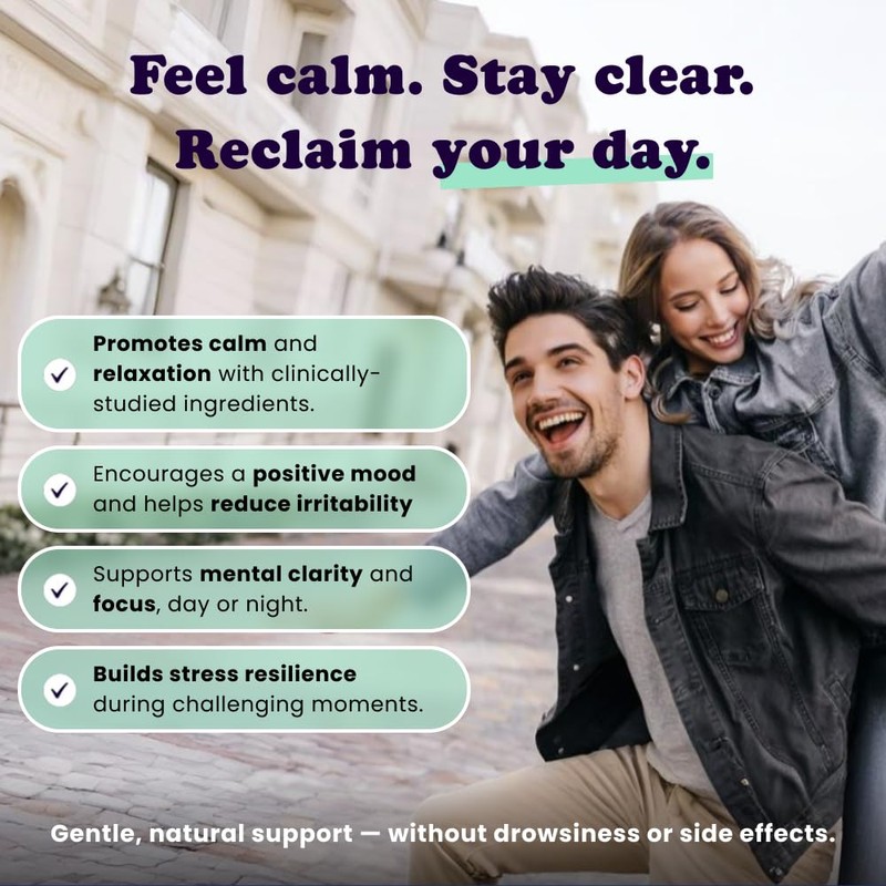 Extracted Calmee Natural Anxiety & Stress Relief Supplement - High
