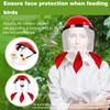 Hsmanchry Hummingbird Feeder Helmet | Hands-Free Outdoor Bird Feeder |