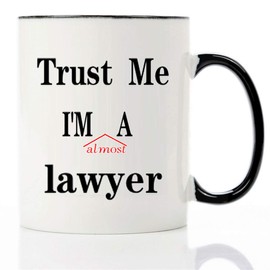 Trust Me I'm A Lawyer, 11 OZ Coffee Mugs,Law-student idea gifts for Law school,Law Humor Gift For Lawyer