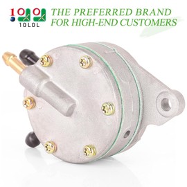 10L0L Fuel Pump for Yamaha G2 G2A G9 G11 G11A G14 1985-1991 Gas Golf Cart, Replace OEM J38-24410-10-00 J38-24452-10-00