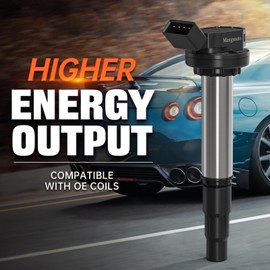 Ignition Coil Pack Set of 4 Compatible with 2009-2017 Toyota Corolla Matrix Prius Prius Plug-In Prius V CT200h Scion xD 1.8L L4 Replacement Ignition Coil Packs 90919-02252, 90919-02258, UF596