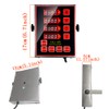 Li Bai 4 Channels Commercial Kitchen Timer Restaurant Timers Multi-Function