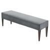 M METERXITY Dining Bench Cover,for 39.4 to 55" Length [Dark