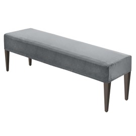 M METERXITY Dining Bench Cover,for 39.4 to 55" Length [Dark Gray]