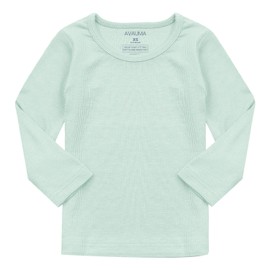 AVAUMA Baby Boys Girls Pajama Set Kids Toddler Snug fit Ribbed Sleepwear pjs for Daily Life Style (L/Mint(L))