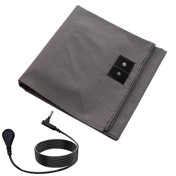 Jffszsd Organic Grounding Sheet 5% Silver for Bed Sleeping Therapy