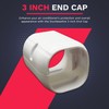 DuctlessAire Mini Split Line Set Cover - Lineset Covers for