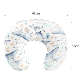 Funda De Almohada Para Lactancia De Bebé, Cómoda Y Suave,