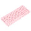 Mechanical Keyboard 64 Key RGB 3 Mode Ergonomic Layout Knob