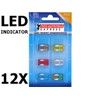 LED Status Mini Car Fuses Blade Fuses TFNL0 Set 3A