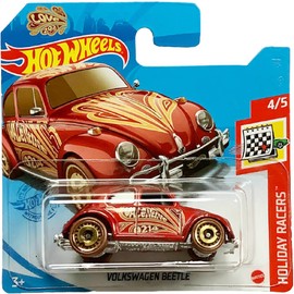 Hot Wheels Volkswagen Beetle Holiday Racers 4/5 (096/250) 2021 Short Card