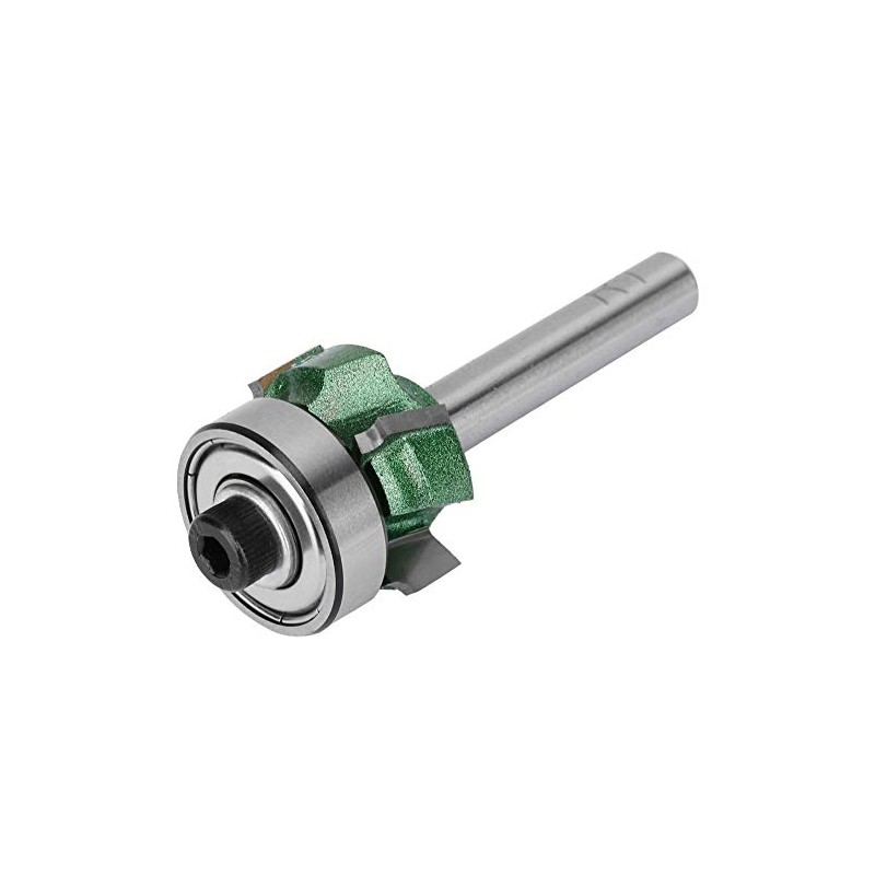 FTVOGUE Edge Trimmer Router Bit Woodworking Milling Cutter 4 Teeth