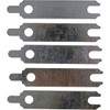 Dorman 02336 Starter Alignment Shim, (1) 1/64, (2) 1/32 and (2) 1/16 In. Universal Fit