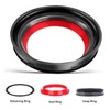 ACCTDLF Dust Bin Top Fixed Sealing Ring Compatible with Dyson