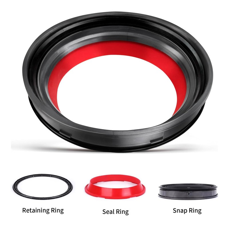 ACCTDLF Dust Bin Top Fixed Sealing Ring Compatible with Dyson