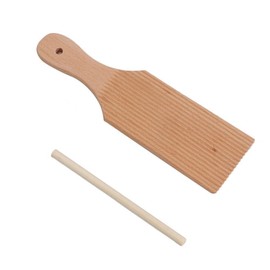 Pasta Board Set 1PC Wooden Butter Paddle Noodles Table And Popsicles DIY Homemade Pasta And Non-stick Butter Pasta Board Gnocchi Roller Kitchen Tools