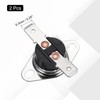 sourcing map KSD301 Thermostat 20°C/68°F 10A Normally Open N.O Adjust