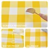 XWZO Checkered Table Cloths Rectangular 60 x 120 Inch -