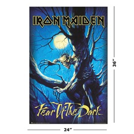 Iron Maiden - Music Poster (Fear Of The Dark) (Size: 24" x 36")