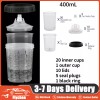 Unbranded 1 Set 400ml Disposable Paint Spray Gun Cup Liner