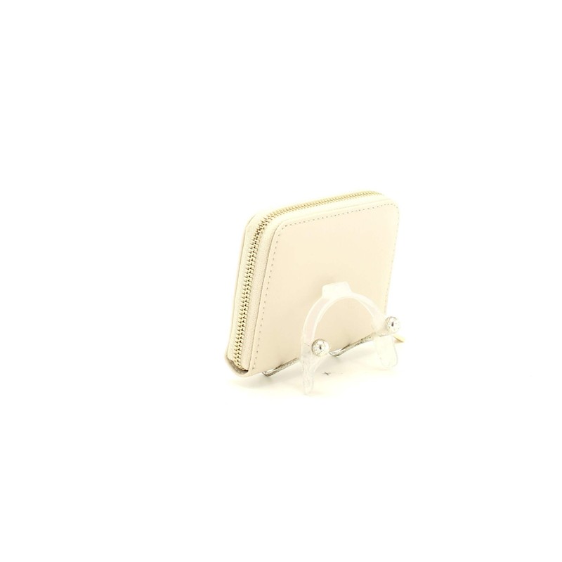 GUESS Laurel SLG Small Zip Around Wallet S Bone, Bone