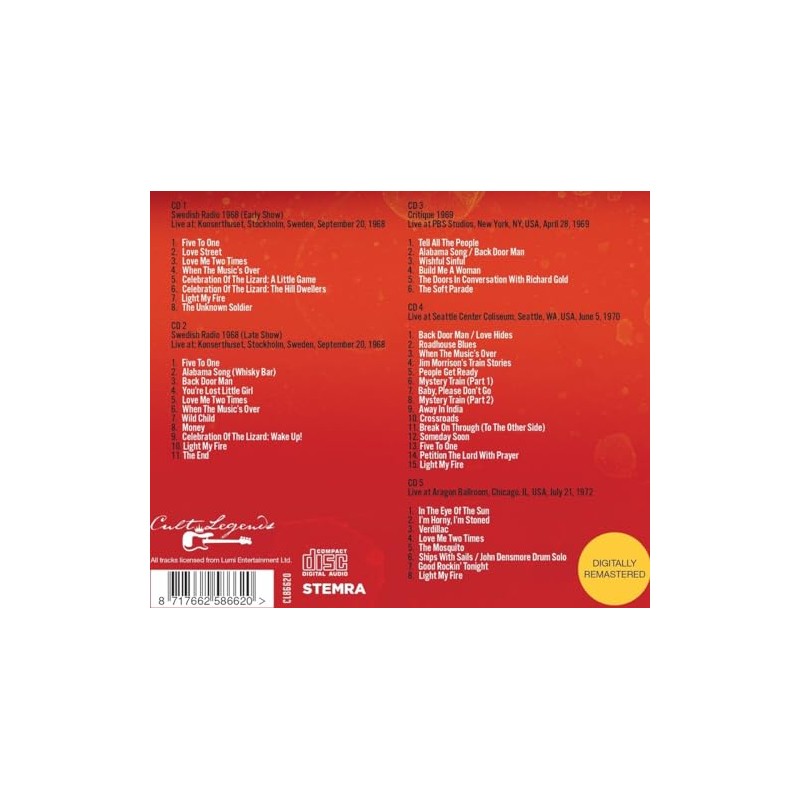 The Doors - The Broadcast Collection 1968-1972