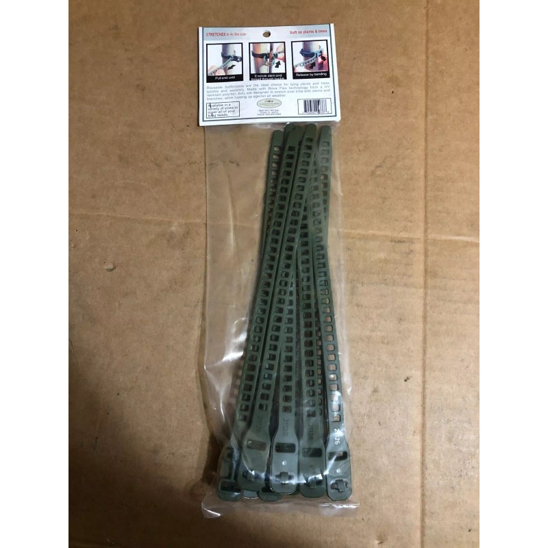 GardenWorks Garden Works Softbinder 10" Plant & Tree Ties, 10-count,
